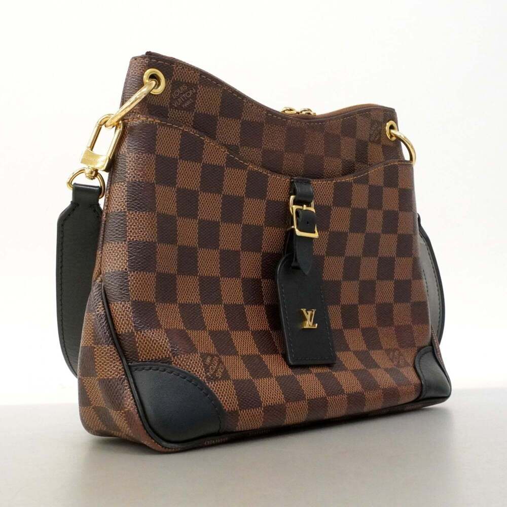 LOUIS VUITTON Authentic Brown Damier Shoulder Bag - Picture 2 of 10